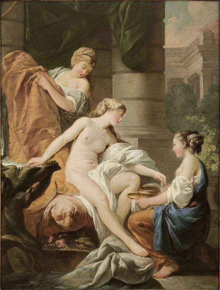 Betsabea al bagno - Museu Nacional de Arte Antiga, Lisbona
